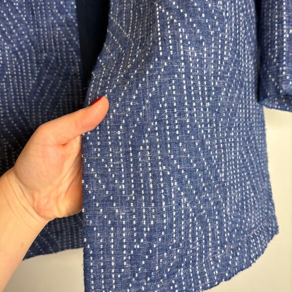 NWT J. Jill Square Sleeve Cropped Jacket - Picture 7 of 10